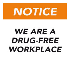 Action Supply is a drug free work place