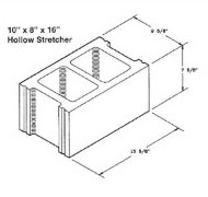 Action Supply 10 inch hollow brick